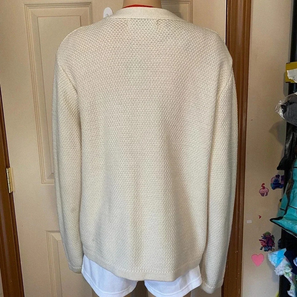 Karen Scott Wool Blend Women Sweater/Cardigan Size M - Picture 2 of 5